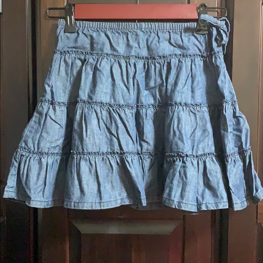 Girls Denim Skirt